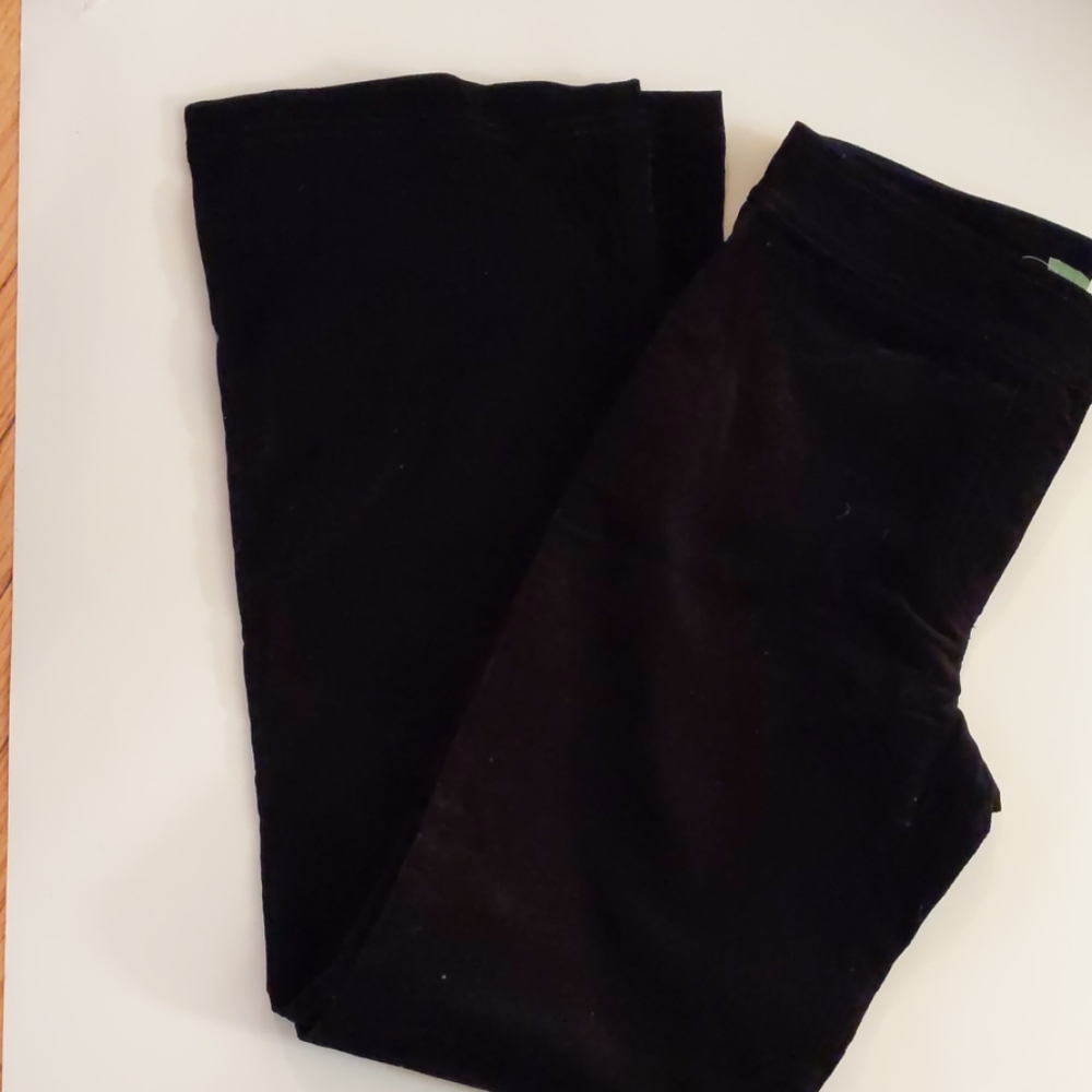 J. Crew black fine wale corduroy jeans-sz 2